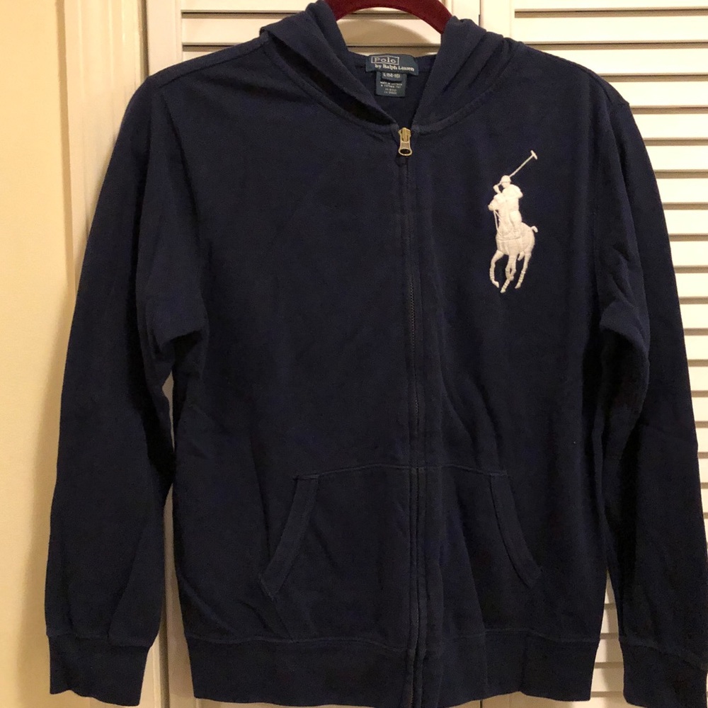 Boys Polo Sweatshirt